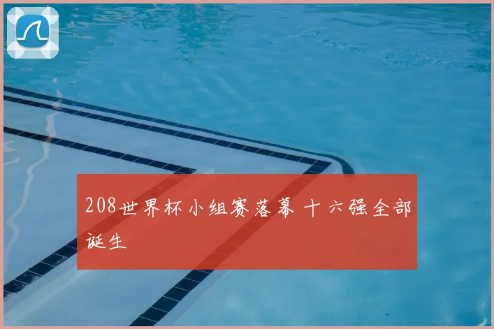 208世界杯小组赛落幕 十六强全部诞生