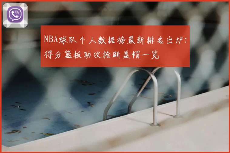 NBA球队个人数据榜最新排名出炉：得分篮板助攻抢断盖帽一览