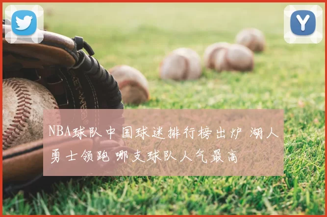 NBA球队中国球迷排行榜出炉 湖人勇士领跑 哪支球队人气最高